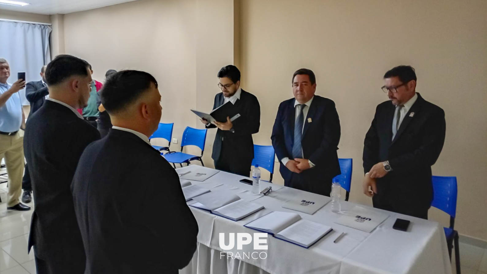Estudiantes de Ingeniería Electromecánica defendieron su Trabajo Final de Grado en la UPE Franco